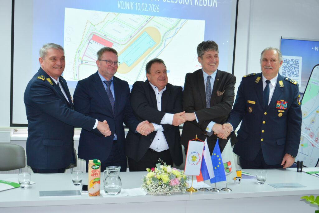 Podpis Pisma o nameri za izgradnjo regijskega gasilskega poligona v Občini Vojnik