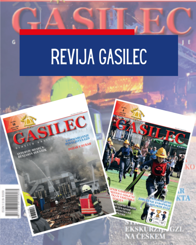 Predpraznično leto revije Gasilec!