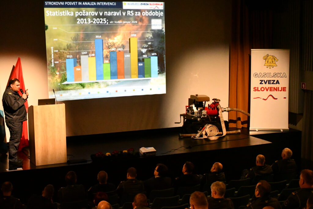 Strokovno srečanje poveljnikov in analiza intervencij v Medvodah