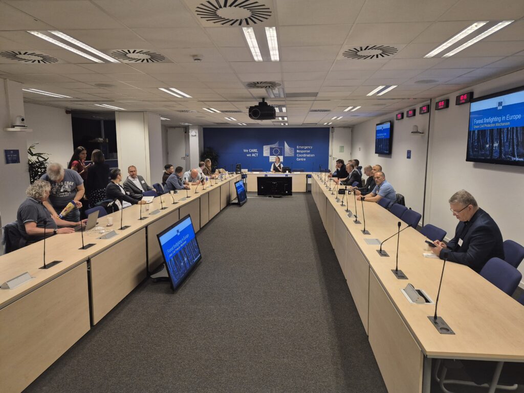 Komisija za gozdne požare CTIF tokrat zasedala v Bruslju