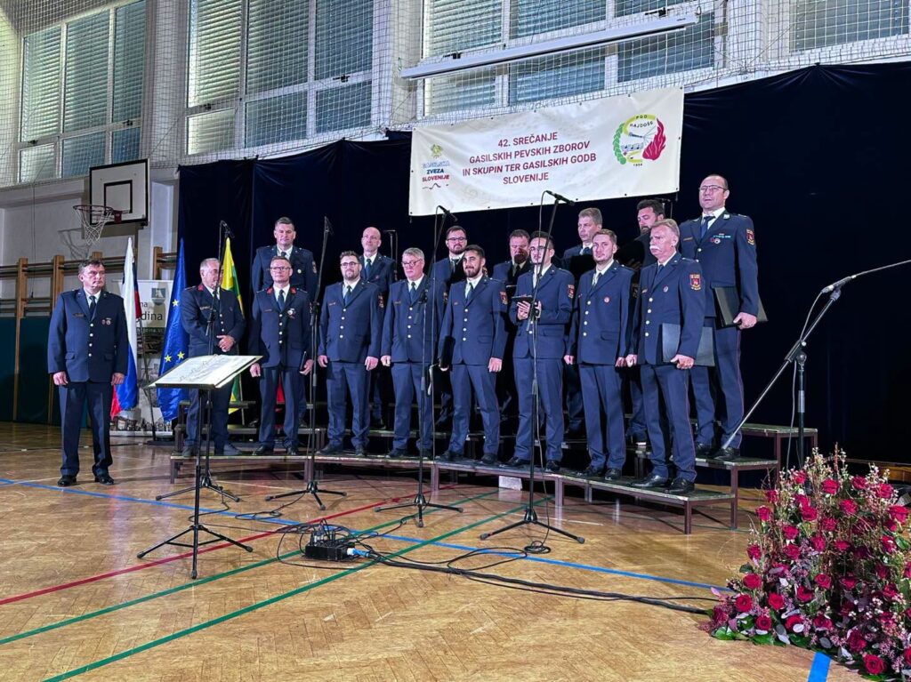 Nastop gasilskih pevskih zborov na Noči Modrijanov 2026 in 42. srečanje gasilskih pevskih zborov in skupin ter gasilskih godb Slovenije